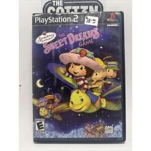 Strawberry Shortcake Sweet Dreams PS2 PlayStation 2 - CIB Clean Disc
